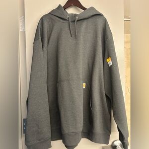 NWT BIG MEN'S 5X-LARGE 5XL CARHARTT LOOSE FIT GRAPHIC HOODIE MIDWEIGHT